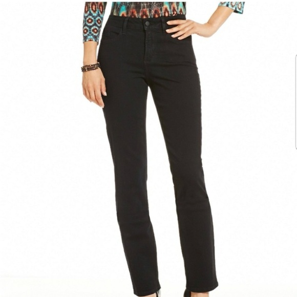 nydj high rise jeans